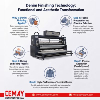 Denim Finishing Technology: Functional Transformation in Three Steps