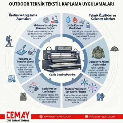 Outdoor Teknik Tekstilde Kaplama: Dört Üretim Aşaması ve Kazandırdıkları