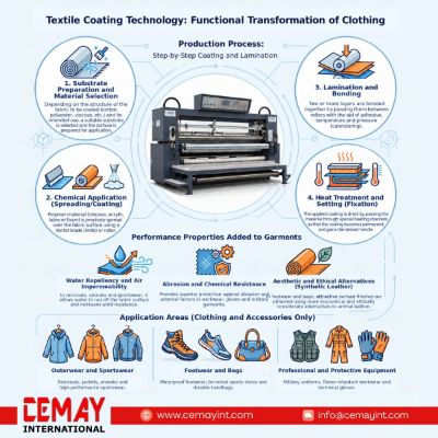 Coating and Lamination Technology in Apparel: Four Steps, Three Gains