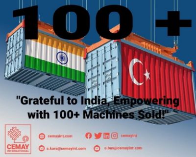 Hindistan'a 100'ü Aşkın Makine